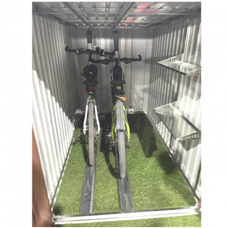 Fahrradlift mit Schiene für Fahrradgarage aus verzinktem Stahl Kosto - X-METAL