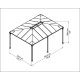 Pavillon Martinique 5000 aus Aluminium und Polycarbonat 492x359cm - CANOPIA by Palram