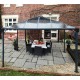 Pavillon Martinique 5000 aus Aluminium und Polycarbonat 492x359cm - CANOPIA by Palram