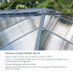 Pavillon Martinique 5000 aus Aluminium und Polycarbonat 492x359cm - CANOPIA by Palram