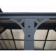 Pavillon Martinique 5000 aus Aluminium und Polycarbonat 492x359cm - CANOPIA by Palram