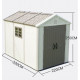 Gartenhaus SunLife HDPE 7,17m² beige + Boden - Jôbu