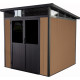 Gartenhaus aus WPC 19,2mm in Holzoptik 4,51m² WINSTON skylight - Woodlife Garden