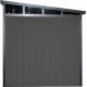 Gartenhaus aus WPC 19,2mm anthrazit 4,51m² GORDON skylight - Woodlife Garden