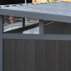 Gartenhaus aus WPC 19,2mm anthrazit 5,95m² WINSTON Skylight - Woodlife Garden