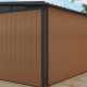 Gartenhaus aus WPC 19,2mm in Holzoptik 5,95m² WINSTON skylight - Woodlife Garden