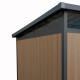 Gartenhaus aus WPC 19,2mm in Holzoptik 7,71m² WINSTON skylight - Woodlife Garden