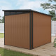 Gartenhaus aus WPC 19,2mm in Holzoptik 7,71m² WINSTON skylight - Woodlife Garden