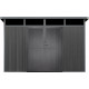 Gartenhaus aus WPC 19,2mm in Anthrazit 7,71m² GORDON Skylight - Woodlife Garden