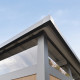 Gartenhaus aus WPC 19,2mm in Holzoptik 7,71m² GORDON Skylight - Woodlife Garden