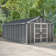 Gartenhaus aus Polycarbonat 21,3m² mit Boden YUKON - Palram - Canopia