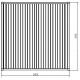 Pavillon mit Lamellendach aus Aluminium freistehend + motorisiert in Graphitschwarz 3x3m - mit Fernbedienung - X-METAL