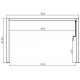 Pavillon mit Lamellendach aus Aluminium freistehend + motorisiert in Graphitschwarz 4x3m - mit Fernbedienung - X-METAL
