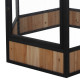Vogelvoliere aus thermobehandeltem FSC-Holz Durchm. 150cm x H.164cm - Shelty Pet