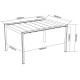 Pavillon mit motorisiertem, einziehbarem Tuch aus Aluminium in Graphitschwarz, freistehend 3x4m - X-METAL