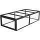 Kleintierstall mit Gitterstruktur aus thermobehandeltem FSC-Holz 180x90x48cm - Shelty Pet