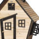 Spielhaus für Kinder aus thermobehandeltem FSC-Holz Pschitt - Abracadaprout