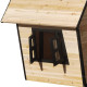 Spielhaus für Kinder aus thermobehandeltem FSC-Holz Pschitt - Abracadaprout