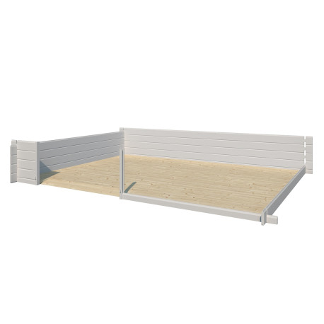 Fußboden V9003 für Gartenhaus 5,43m² - Gardenas