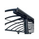 Regenfallrohre anthrazit für Wohnmobil-Carports – 2er-Set – X-METAL