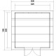 Gartenhaus aus WPC 28mm dunkelgrau und anthrazit 302x302cm PREMIUM mit Pultdach - Woodlife Garden