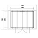 Gartenhaus aus WPC 28mm in Dunkelgrau und Anthrazit 4,77m² PREMIUM mit Satteldach - Woodlife Garden