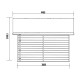 Gartenhaus aus WPC 28mm dunkelgrau und anthrazit 19,22m² PREMIUM - Woodlife Garden