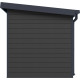 Gartenhaus aus WPC 28mm in Dunkelgrau und Anthrazit 4,41m² PREMIUM mit Pultdach - Woodlife Garden