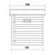 Gartenhaus aus WPC 28mm in Dunkelgrau und Anthrazit 4,41m² PREMIUM mit Pultdach - Woodlife Garden