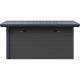 Gartenhaus aus WPC 28mm in Dunkelgrau und Anthrazit 12m² PREMIUM mit Pultdach - Woodlife Garden