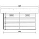 Gartenhaus aus WPC 28mm in Dunkelgrau und Anthrazit 12m² PREMIUM mit Pultdach - Woodlife Garden