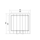 Gartenhaus aus WPC 28mm dunkelgrau und anthrazit 10,71m² PREMIUM - Woodlife Garden