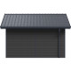 Gartenhaus aus WPC 28mm dunkelgrau und anthrazit 19,22m² PREMIUM - Woodlife Garden