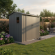 Gartenhaus Roka 4,08m² aus verzinktem Stahl + Verankerungskit - X-Metal