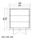 Gartenhaus aus WPC 28mm, Holzoptik braun, 213x207cm PREMIUM - Woodlife Garden