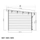 Gartenhaus mit Terrasse und Pultdach aus 28mm WPC in Holzoptik 16,8m² PREMIUM - Woodlife Garden