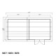 Gartenhaus mit Terrasse und Pultdach aus 28mm WPC in Dunkelgrau und Anthrazit 16,8m² PREMIUM - Woodlife Garden