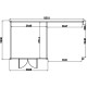 Gartenhaus aus WPC Altholz 9m² + 9m² Terrasse - Woodlife Garden