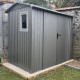 Gartenhaus Roka 4,08m² aus verzinktem Stahl + Verankerungskit - X-Metal