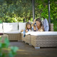 Pavillon Milano 4300 aus Aluminium und Polycarbonat 316x436cm - CANOPIA by Palram