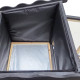 Kaninchenstall aus FSC-zertifiziertem, thermobehandeltem Holz mit warmer Innenverkleidung 153x64,5x103,5cm - Shelty Pet