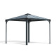 Pergola aus Aluminium und Polycarbonat 295x295cm Palermo™ 3000 - Canopia