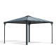 Pergola aus Aluminium und Polycarbonat 360x360cm Palermo™ 3600 - Canopia