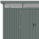 Gartenhaus Kosto 6,76m² salbeigrün aus verzinktem Stahl + Verankerungskit - X-Metal