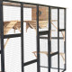 Außengehege für Katzen aus FSC-zertifiziertem, thermobehandeltem Holz 300x95x188cm - Shelty Pet