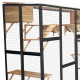 Außengehege für Katzen aus FSC-zertifiziertem, thermobehandeltem Holz 300x95x188cm - Shelty Pet