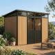 Gartenhaus aus WPC 19,2mm in Holzoptik 5,95m² WINSTON skylight - Woodlife Garden