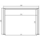 Pavillon mit Lamellendach aus Aluminium in Anthrazit 3x3m H.250cm - X-METAL