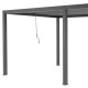 Pavillon mit Lamellendach NEWSTEEL aus verzinktem Stahl in Anthrazit 3x5,8m H.250cm - X-METAL