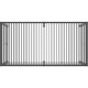 Pavillon mit Lamellendach NEWSTEEL aus verzinktem Stahl in Anthrazit 3x5,8m H.250cm - X-METAL